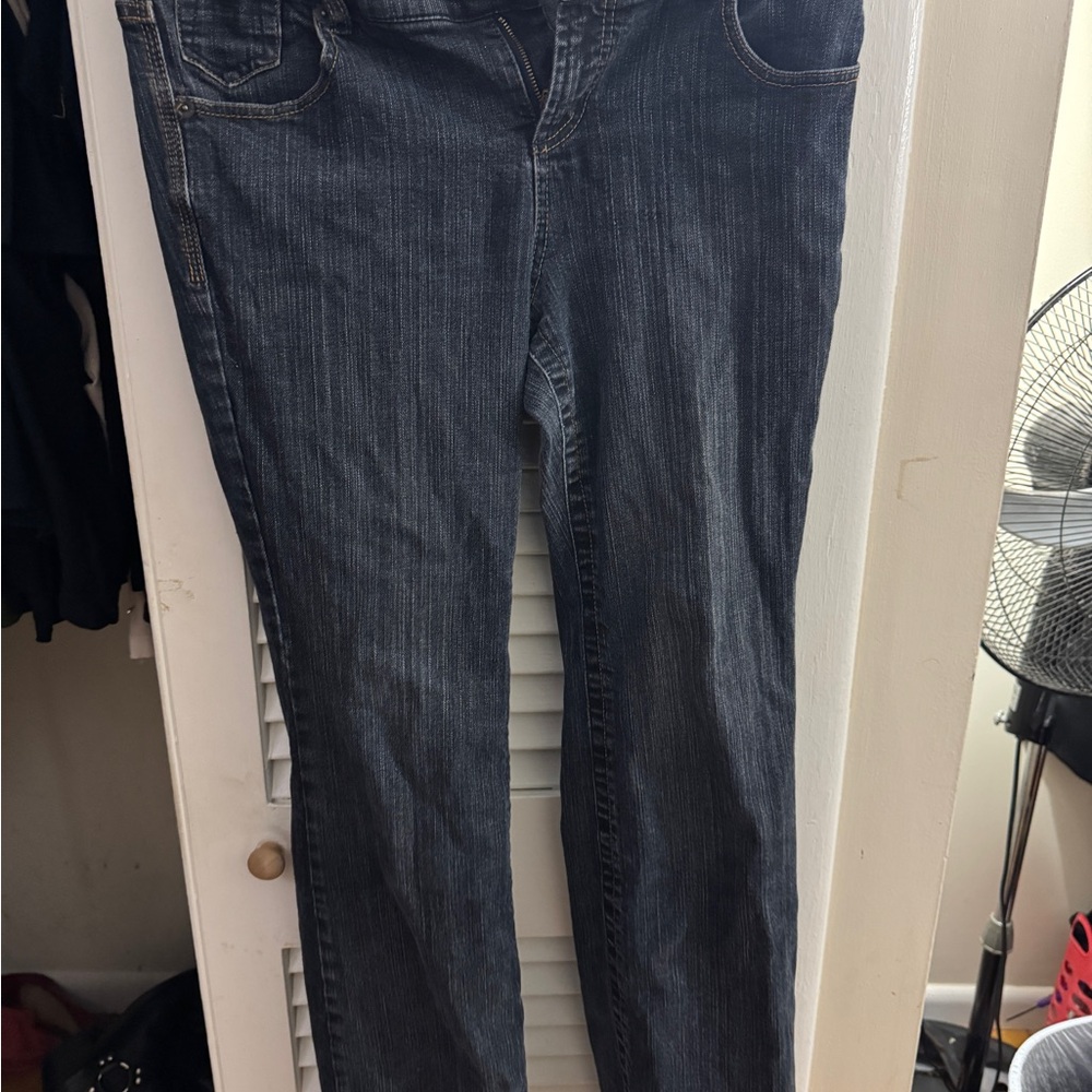 Freestyle Black Straight Leg Jeans